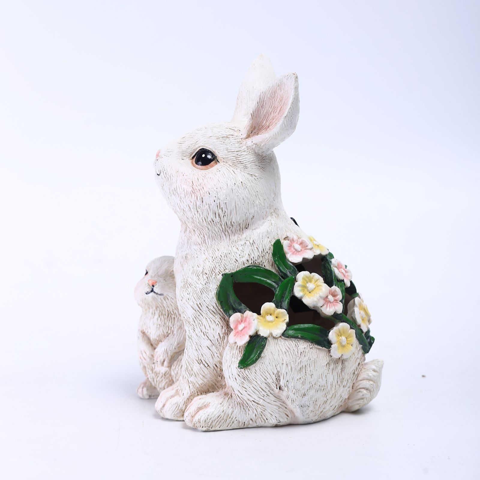 ガーデンオーナメント：ピーターラビット＆お母さんソーラーライトなし ガーデンオーナメント：ピーターラビット＆お母さんソーラーライトなし