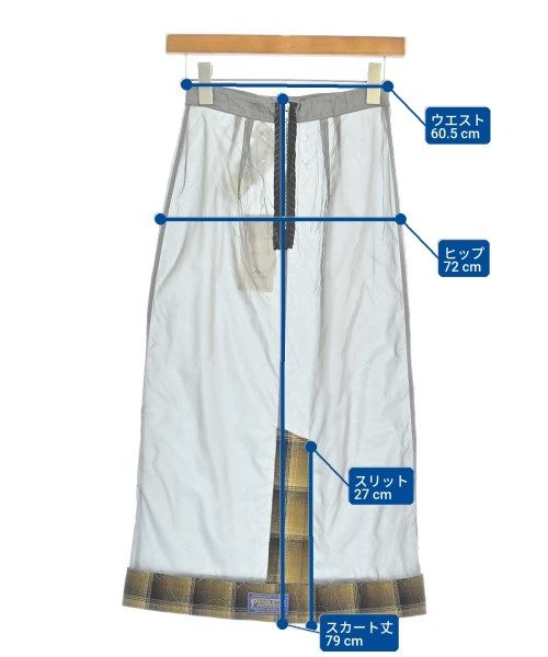 Maison Margiela ロング マキシ丈スカート レディース 古着 GULLKHAN_COM