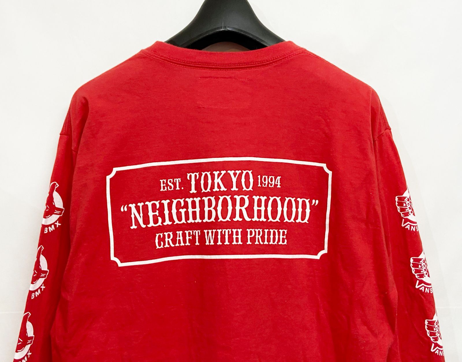 ネイバーフッド ×vansロンT NEIGHBORHOOD x VANS｜ネイバーフッド バンズ L/S 袖ロゴ ロンT