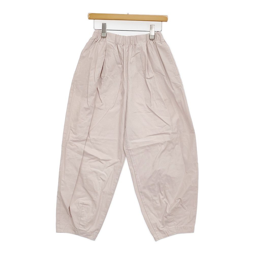 かぐれ 新品 カラーコクーンパンツ 定価16500円 GAA4-24M012 イージーワイド パンツ 25SS ピンク レディース かぐれ【中古】5-0926M♪ かぐれ 新品 カラーコクーンパンツ 定価16500円 GAA4-24M012 イージー