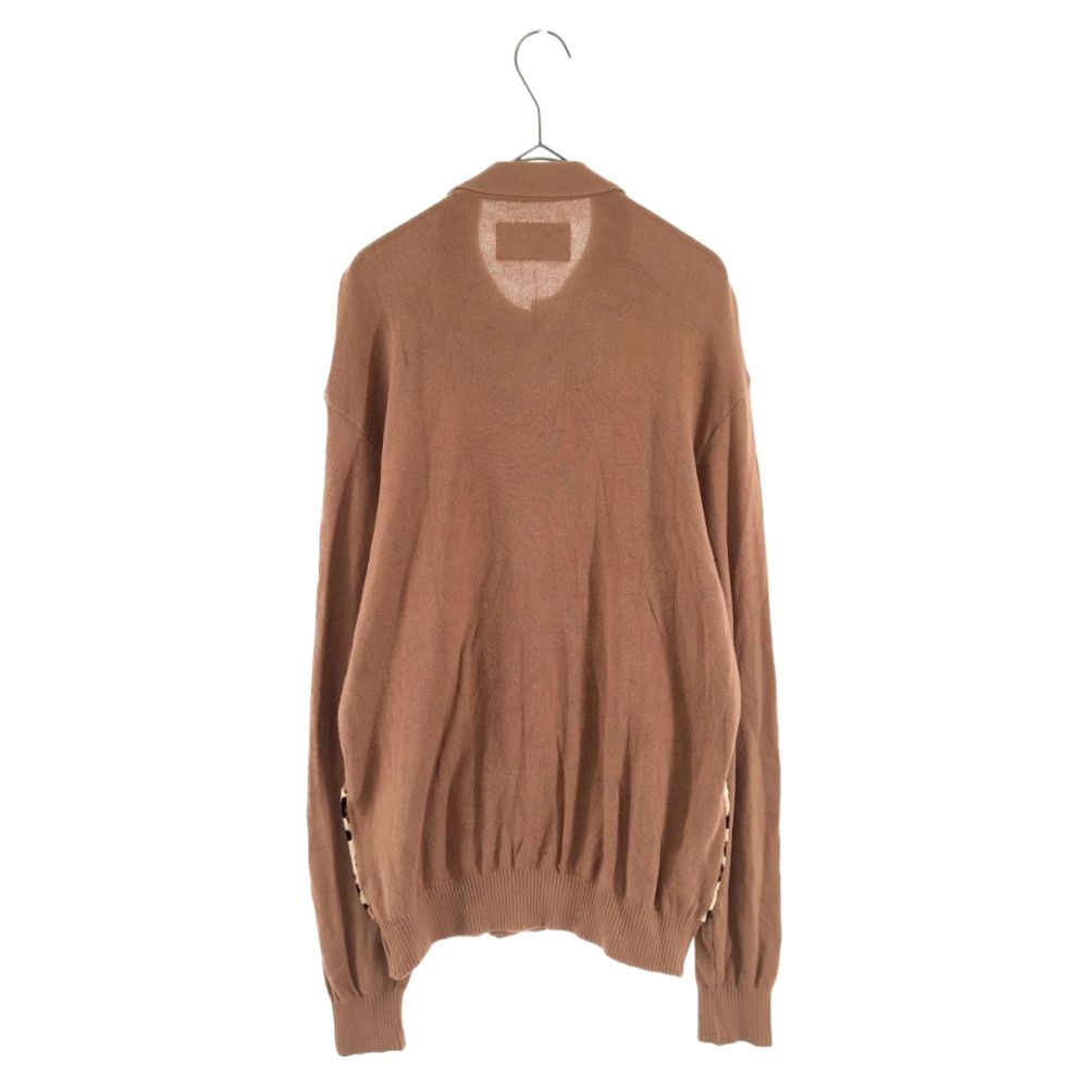 wacko maria ワコマリア　ツートンニットポロカーディガン WACKO MARIA (ワコマリア) 20AW TWO-TONE KNIT POLO CARDIGAN