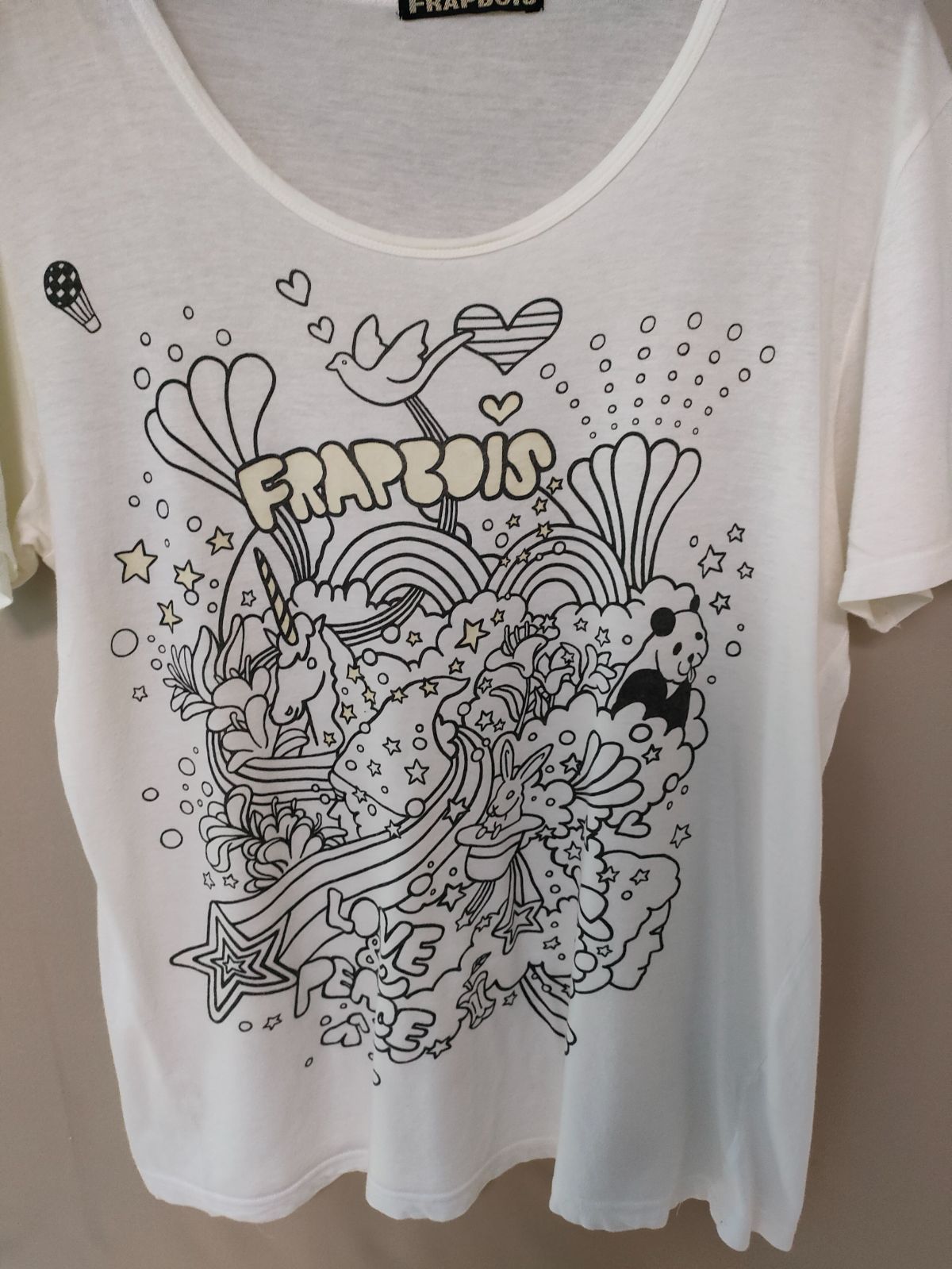 FRAPBOIS フラボア 動物柄tシャツ - トップス