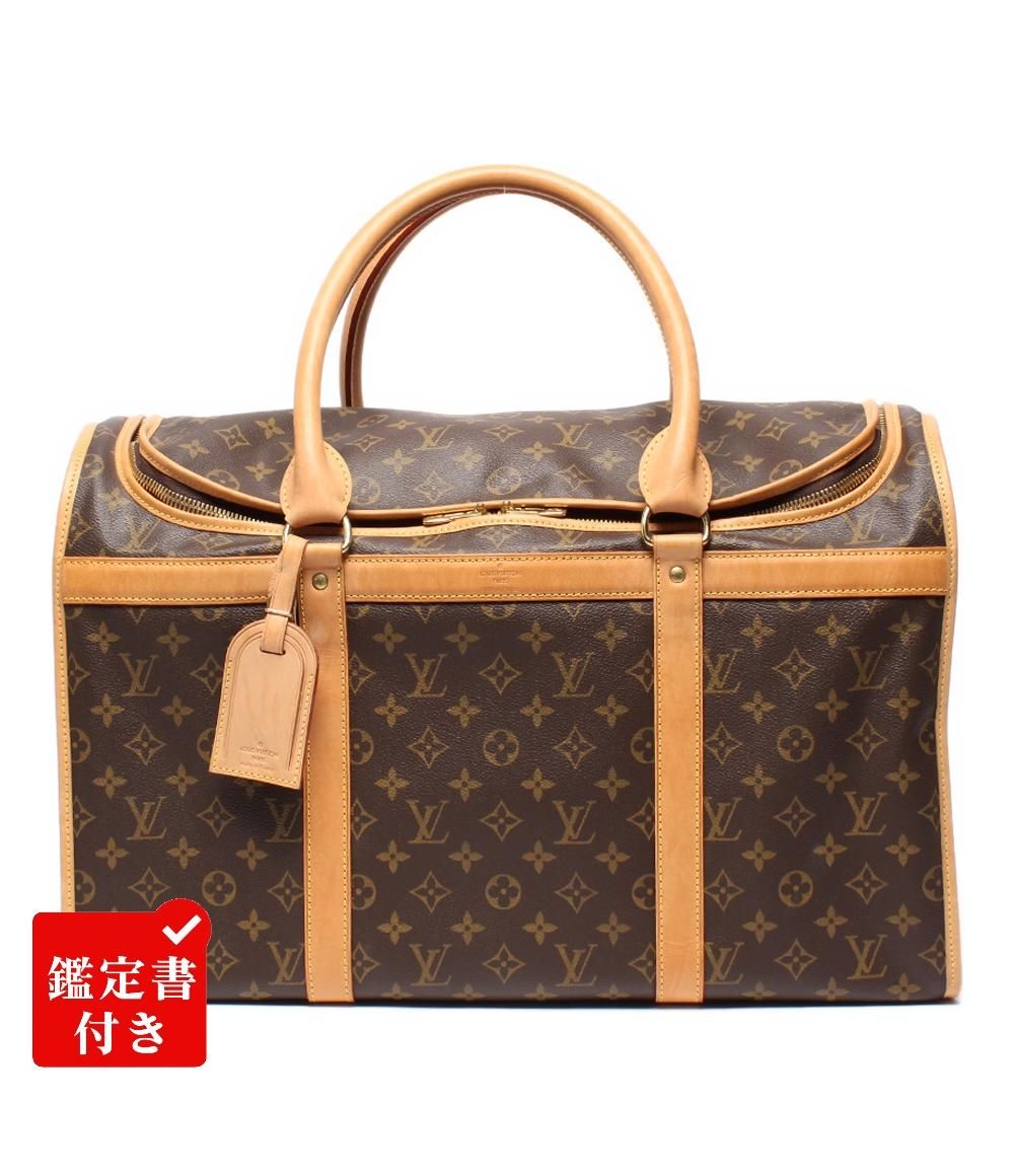 ルイ ヴィトン キャリーバッグ ペットキャリー メッシュ ウインドウ付き サック シヤン50 M42021 レディース LOUIS VUITTON