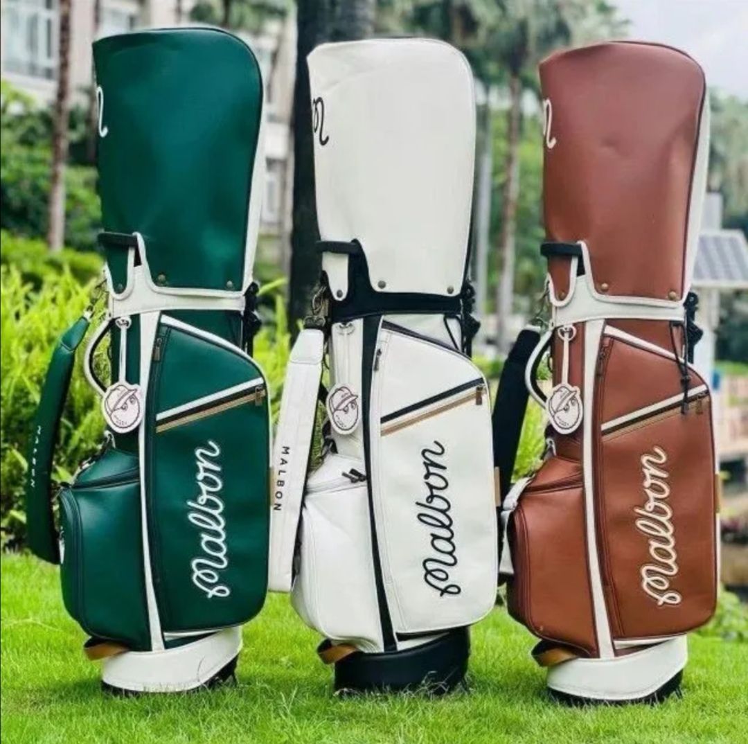 超人気☆Malbon Golf マルボン ゴルフ キャディバッググーリン