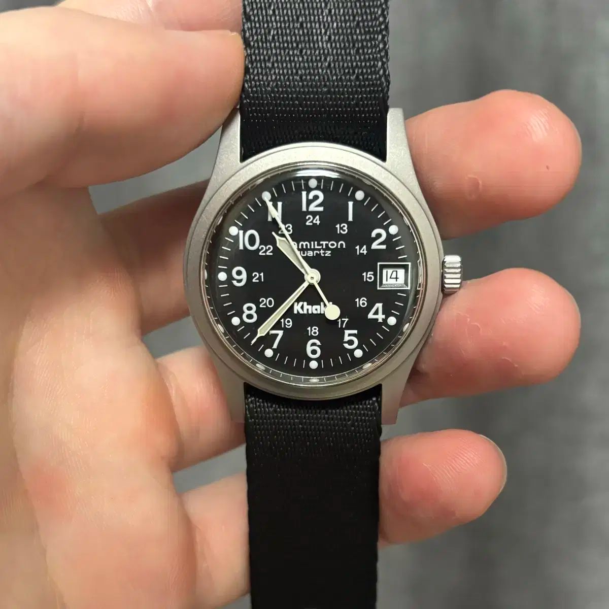 HAMILTON カーキ 9797 クォーツ 腕時計