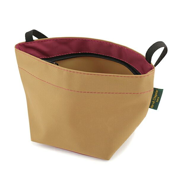 新品 エルベ シャプリエ Herve Chapelier ショルダーバッグ 舟型  