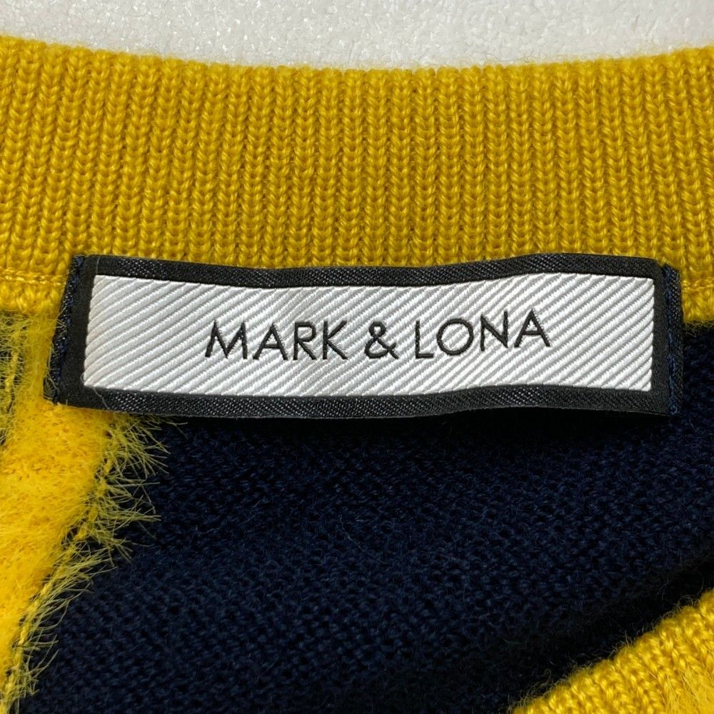 サイズ：50 MARK&LONA マークアンドロナ Vネックニットセーター