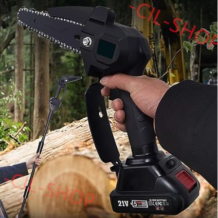 高枝切り電動チェーンソー 電動 チェーンソー３段階伸縮延長ポール最長1.85m Amazon | 高枝切り電動チェーンソー 2個バッテリー 充電式