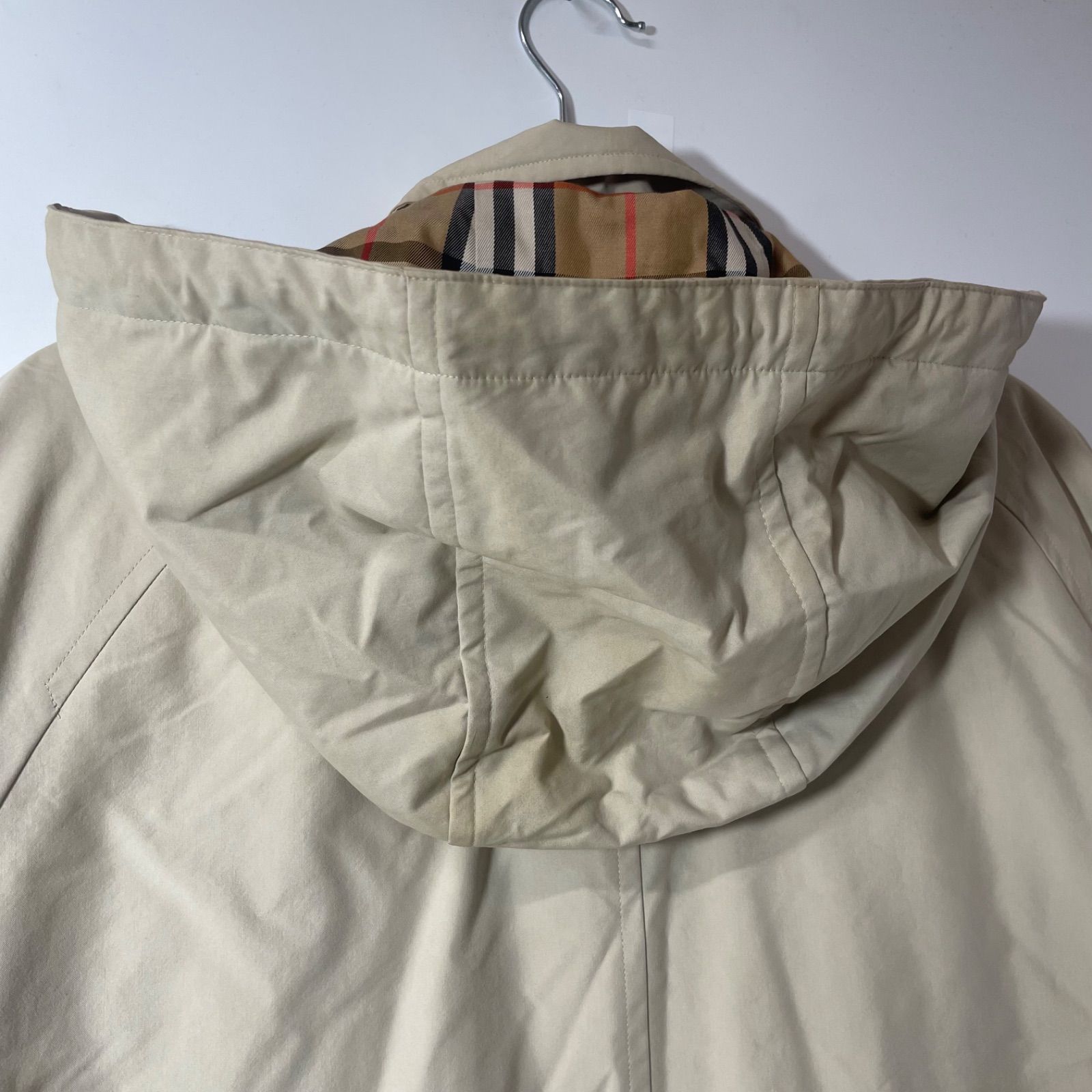 M0916-6-F Burberry バーバリー モッズコート ダウンライナー フード 