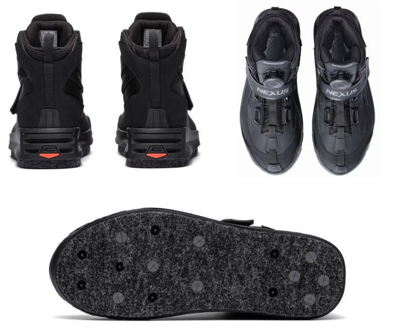 シマノ ジオロックDS シューズ カットラバーピンフェルト FS-160Y ゴールド 24.5cm | 磯ブーツ shimano 釣具