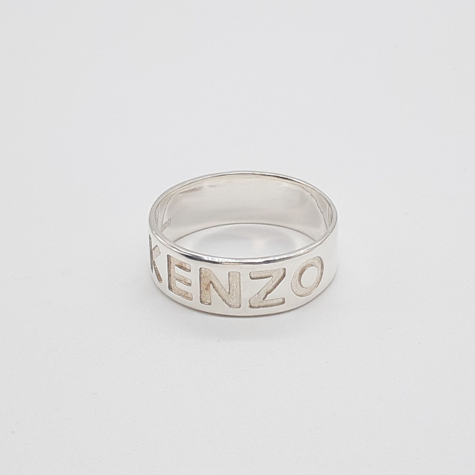 KENZO ケンゾー リング SILVER 925 シルバー ロゴリング 彫刻 - メルカリ