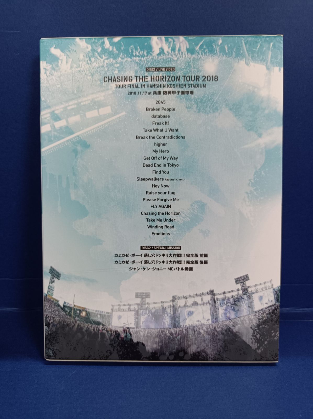 A06 Wolf Complete Works VI Chasing the Horizon Tour 2018 Tour Final in Hanshin Koshien Stadium DVD