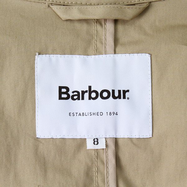 Barbour バブアー コットン トレンチコート 8/ベージュ アウター【2400012808829】 - メルカリ