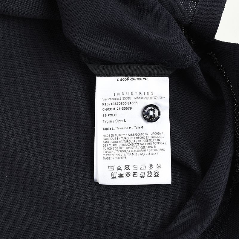 MONCLER モンクレール ネイビー半袖ポロシャツ メンズ イタリア正規品