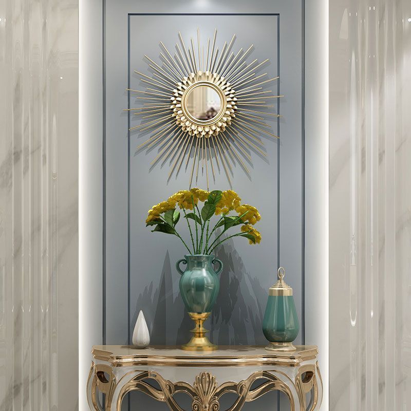 北欧風のラグジュアリー壁掛け装飾品 太陽型