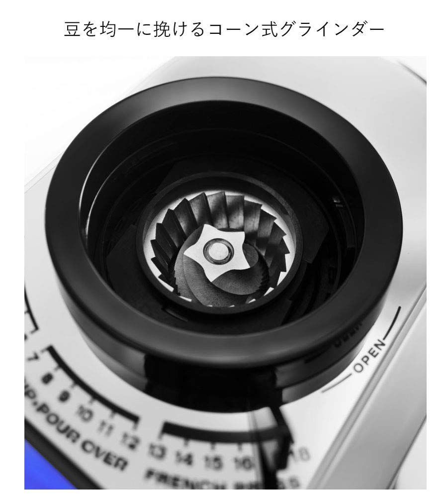 粒度18段階 液晶ディスプレイ