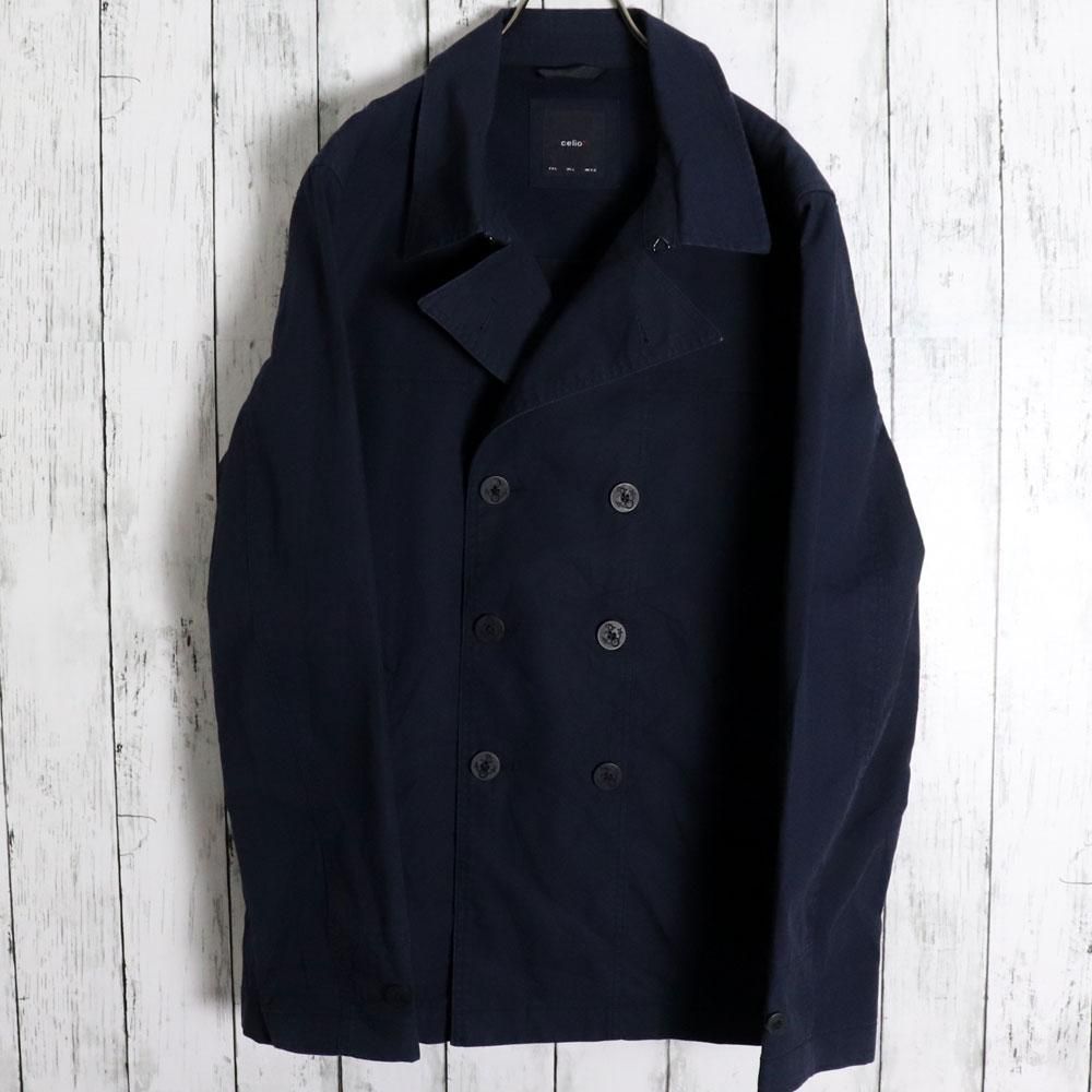 フランスブランド celio セリオ コットン ピーコート ピージャケット