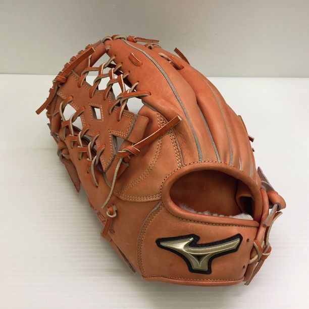 Mizuno おちつき 硬式グローブ オレンジ 左投げ用 Mizuno おちつき 硬式グローブ オレンジ 左投げ用