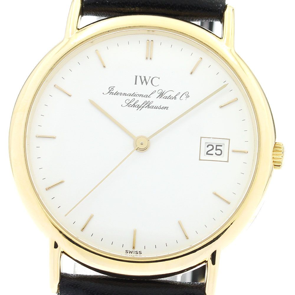 IWC IWC SCHAFFHAUSEN K18YG クォーツ メンズ_892498