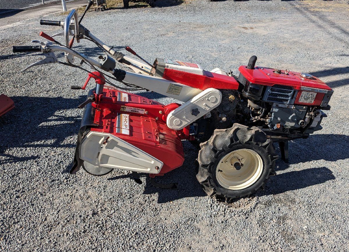 鹿児島発 セル始動 ヤンマー8.5馬力 ディーゼル耕運機YA85