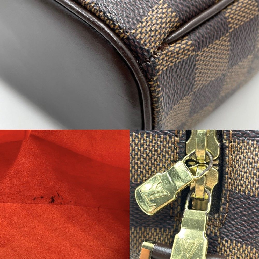 ルイヴィトン ショルダーバッグ レディース ダミエ イパネマGM 肩掛け 鞄 かばん LOUIS VUITTON N51292 ブラウン 茶  ゴールド金具【中古品】