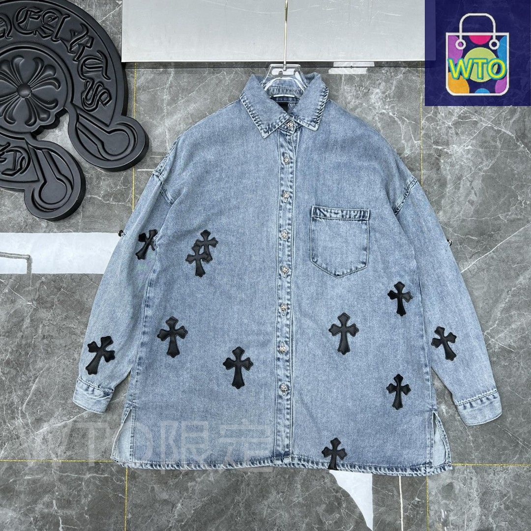 CVTVLISTカスタムデニムシャツ　クロムハーツ✖️カタリスト　期間限定お値下げ 楽天市場】CHROME HEARTS 銀座店 クロムハーツ OFF-WHITE オフ