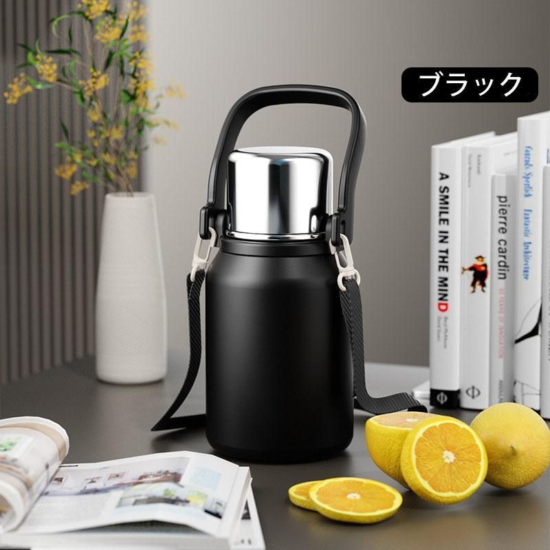 水筒 直飲み 保温保冷 シームレス 800ml 子供 肩ひも おしゃれ スポーツドリンク対応 ステンレスボトル ワンタッチ 広口 ダイレクトボトル 北欧 WWW_SKLAD-KIRPICHA_RU