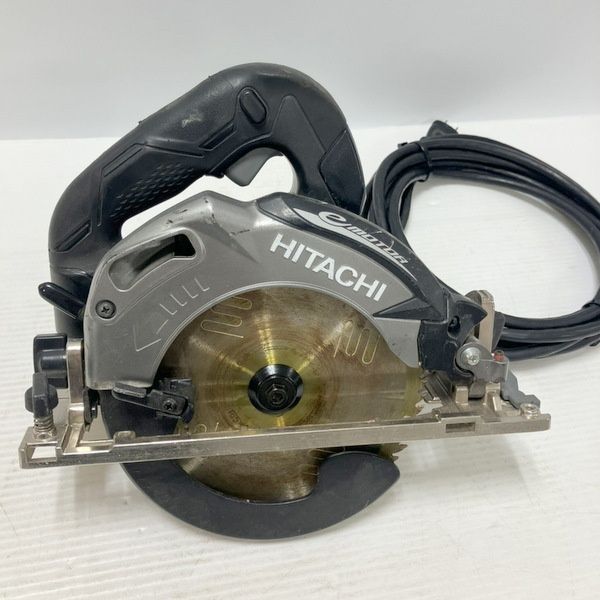 HITACHI 日立工機 165mm 深切り電子造作丸のこ C6UEY ストロングブラック 黒 単相100V 電気 電動 マルノコ ハイコーキ ≡DT6680