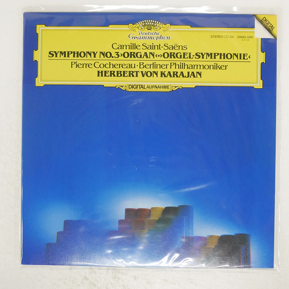 国内盤 HERBERT VON KARAJAN/SAINT-SAENS: SYMPHONY NO. 3 ORGAN