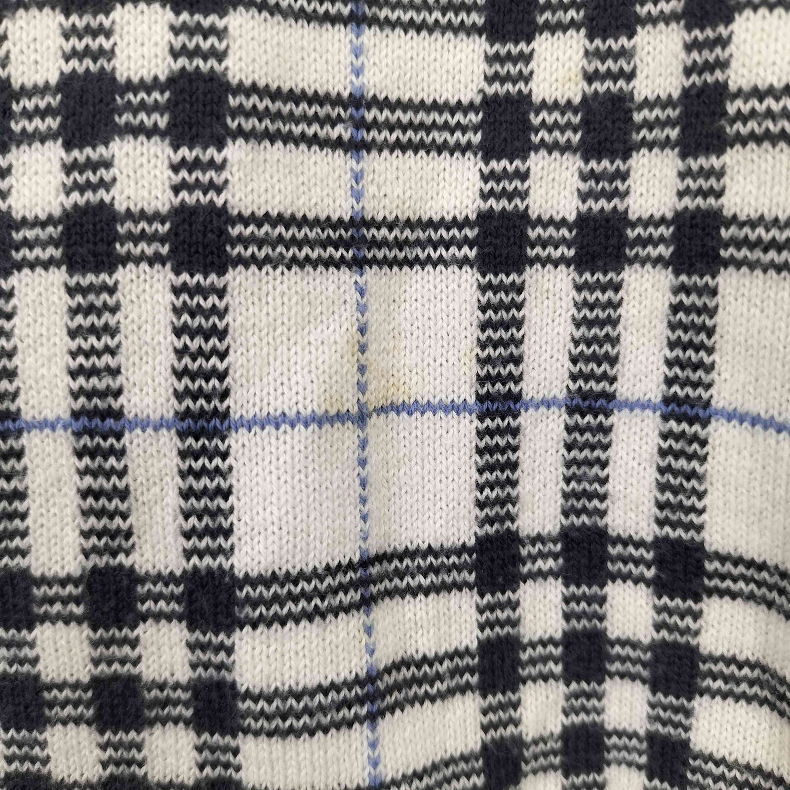 バーバリーブラックレーベル BURBERRY BLACK LABEL チェック柄切替 