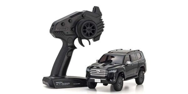 新品 京商 ミニッツ4×4 レディセット トヨタ ランドクルーザー 300 ブラック 完成品電動R/C 32533BK [佐川急便]