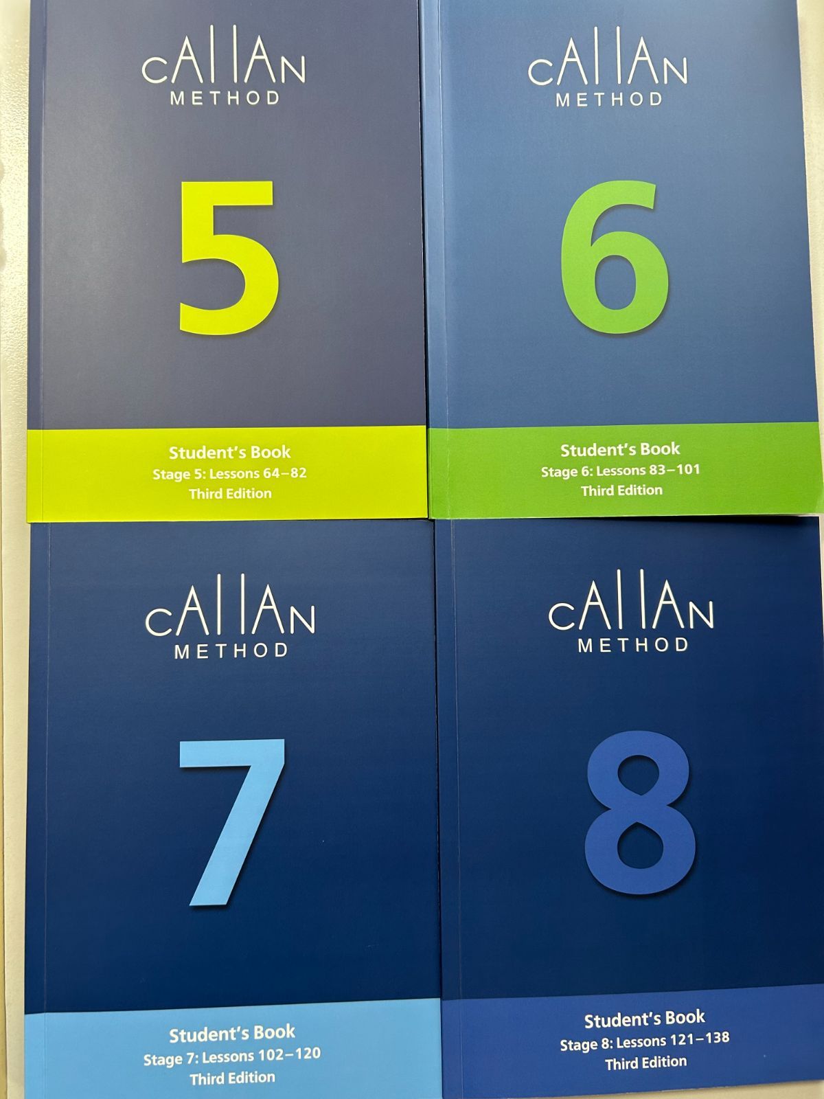 CALLAN METHOD　3rdEdition全巻12冊 CALLAN METHOD 3rdEdition全巻12冊