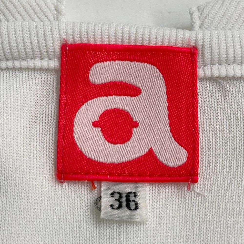 サイズ：36 ARCHIVIO アルチビオ 半袖ポロシャツ ホワイト系