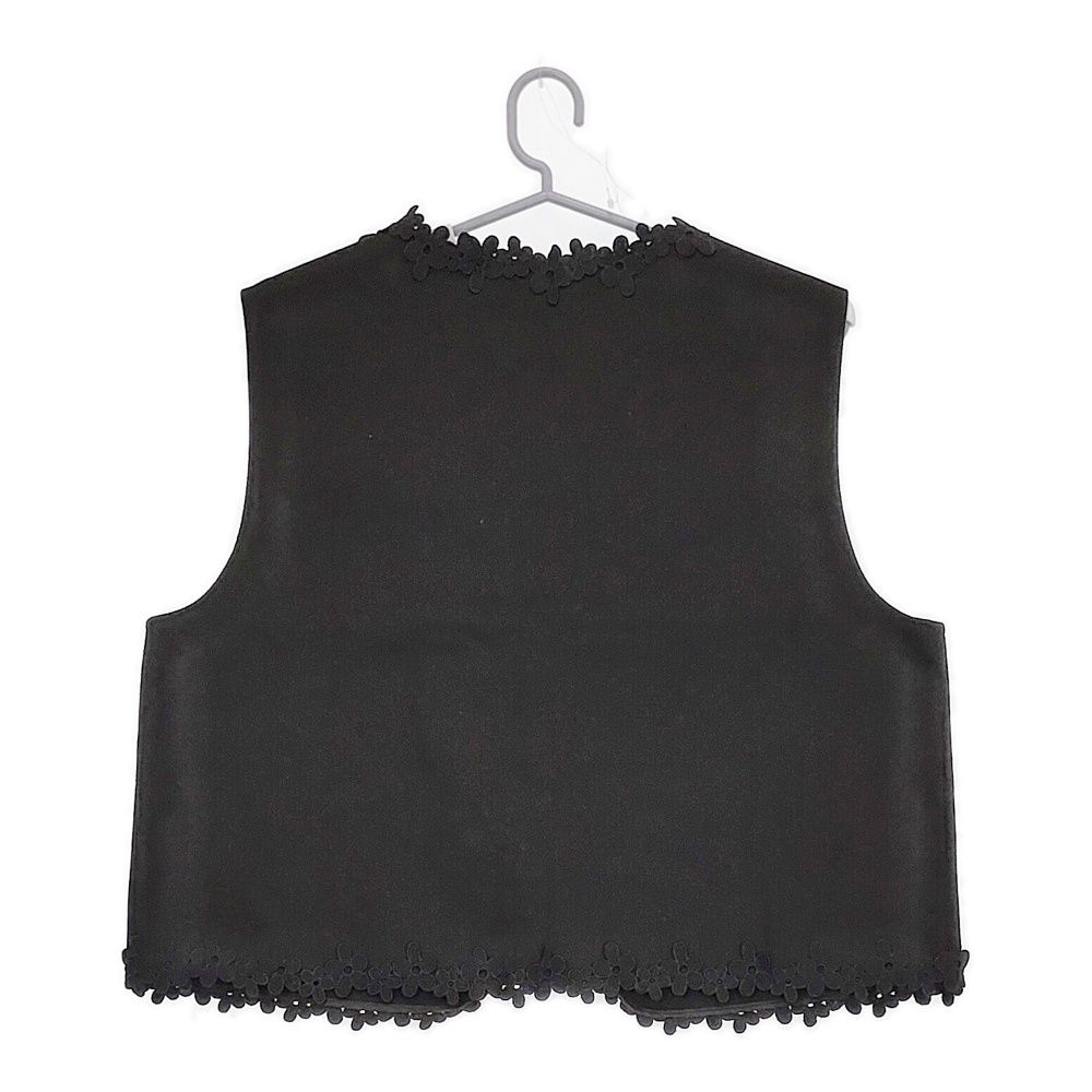 eunoia ユノイア　レースフラワーベスト eunoia ユノイア Cotton flower vest コットンフラワーレース