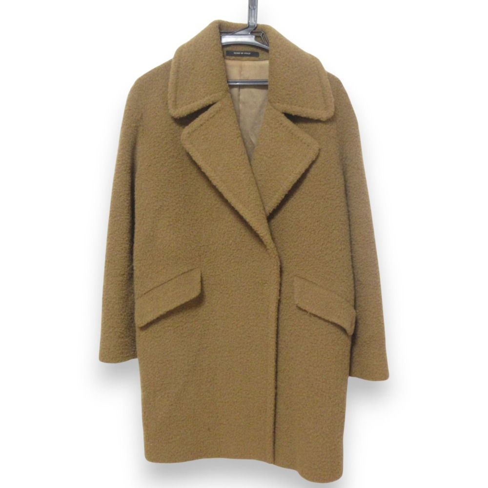 美品 TAGLIATORE タリアトーレ AGATHA ウールボア ロングコート