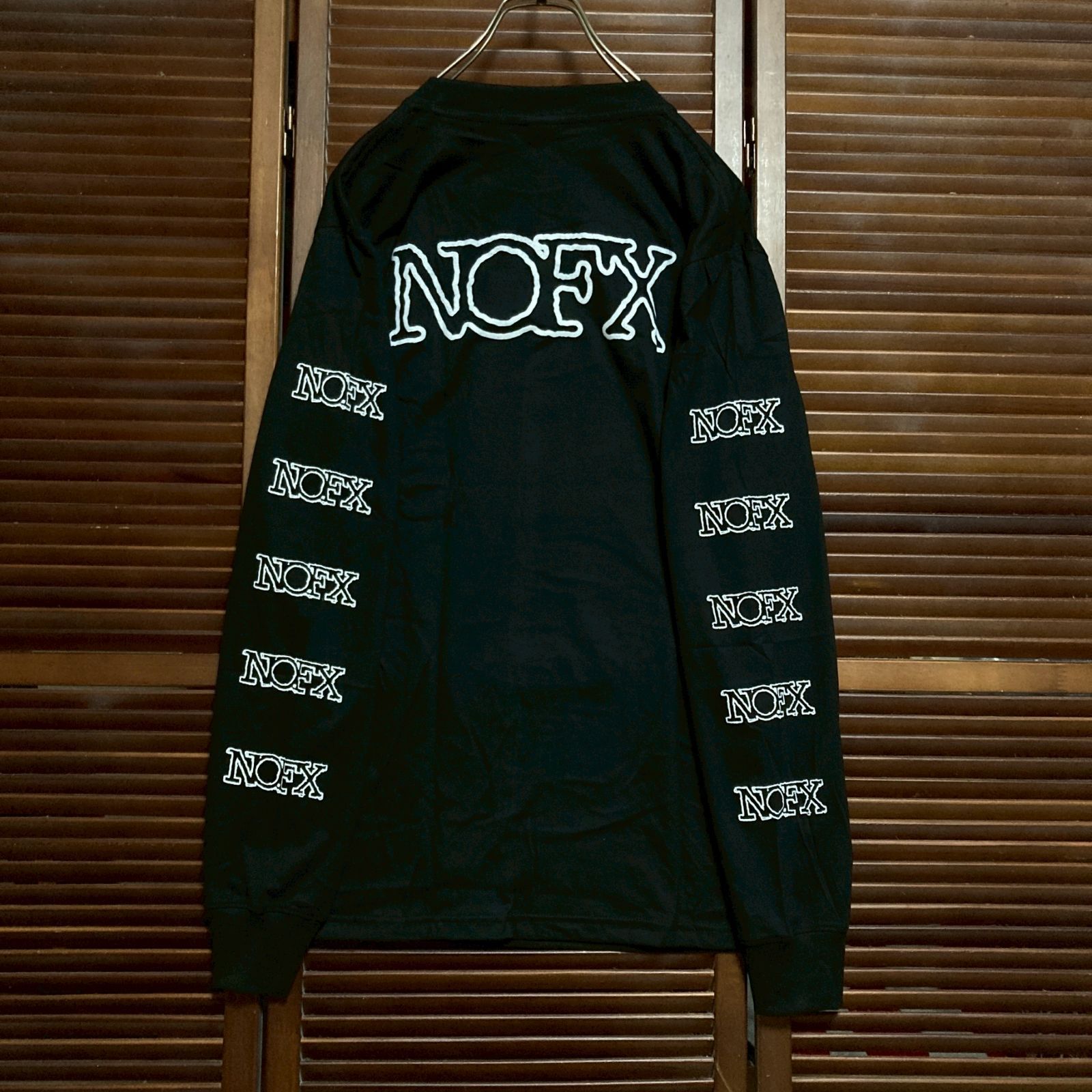 ⭐︎ ノーエフエックス NOFX スカル 骸骨 ドクロ モヒカン 30 YEARS 黒 