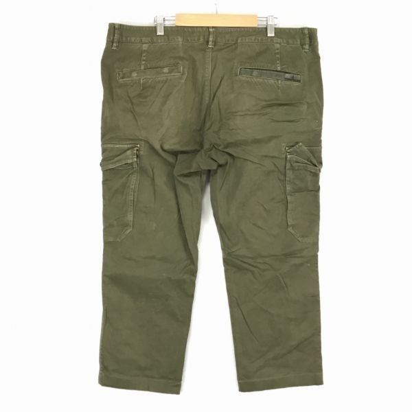 ストーンアイランド　カーゴパンツ　カーキ　W32 中古・古着通販】STONE ISLAND (ストーンアイランド) カーゴ