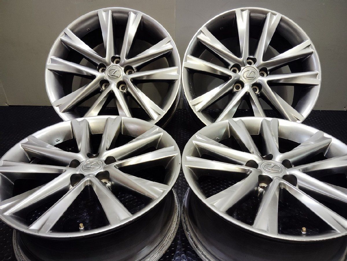 レクサス RX 10系 純正ホイール 19インチ 4本 7.5J5HPCD114.3 35 ハイグロス アルファード流用可 VHM775