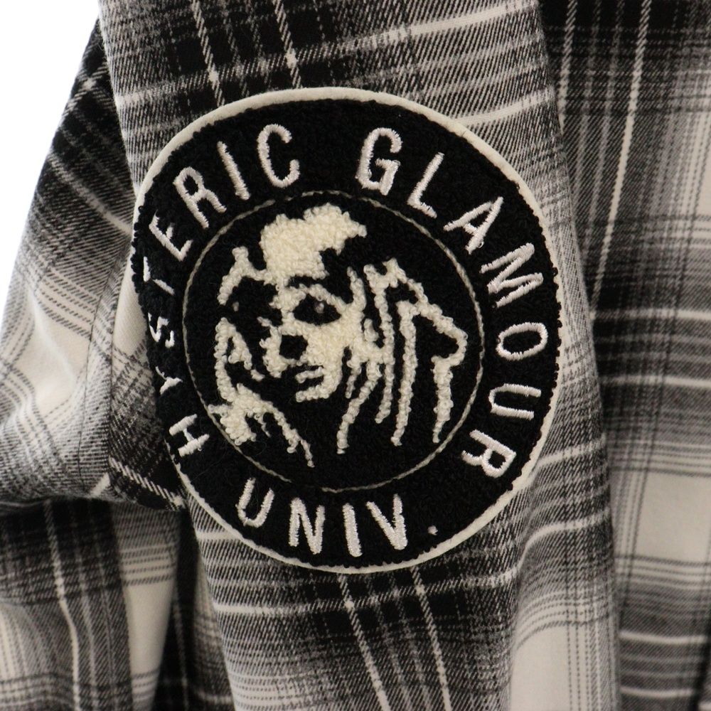 n*読様 WIND AND SEA x Hysteric チェック柄 長袖シャツ WIND AND SEA×ヒステリックグラマー チェックシャツ