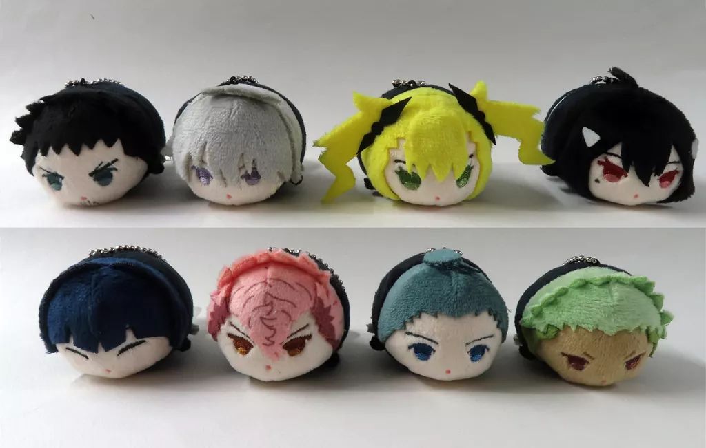 ぬいぐるみマスコット・ぬいぐるみバッジ 全8種セット 「もちもち