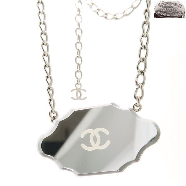 CHANEL ネックレス　ミラー　鏡　03C CHANEL ネックレスミラー鏡03C