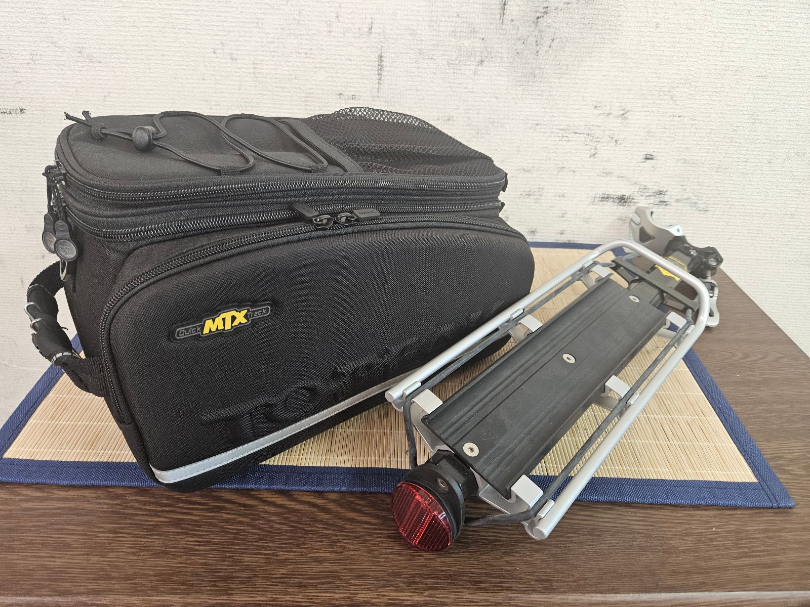 TOPEAK QUICK MTX TRACK トピーク リアキャリアバッグ 大容量 ロード クロス 同梱発送承中!! T-160