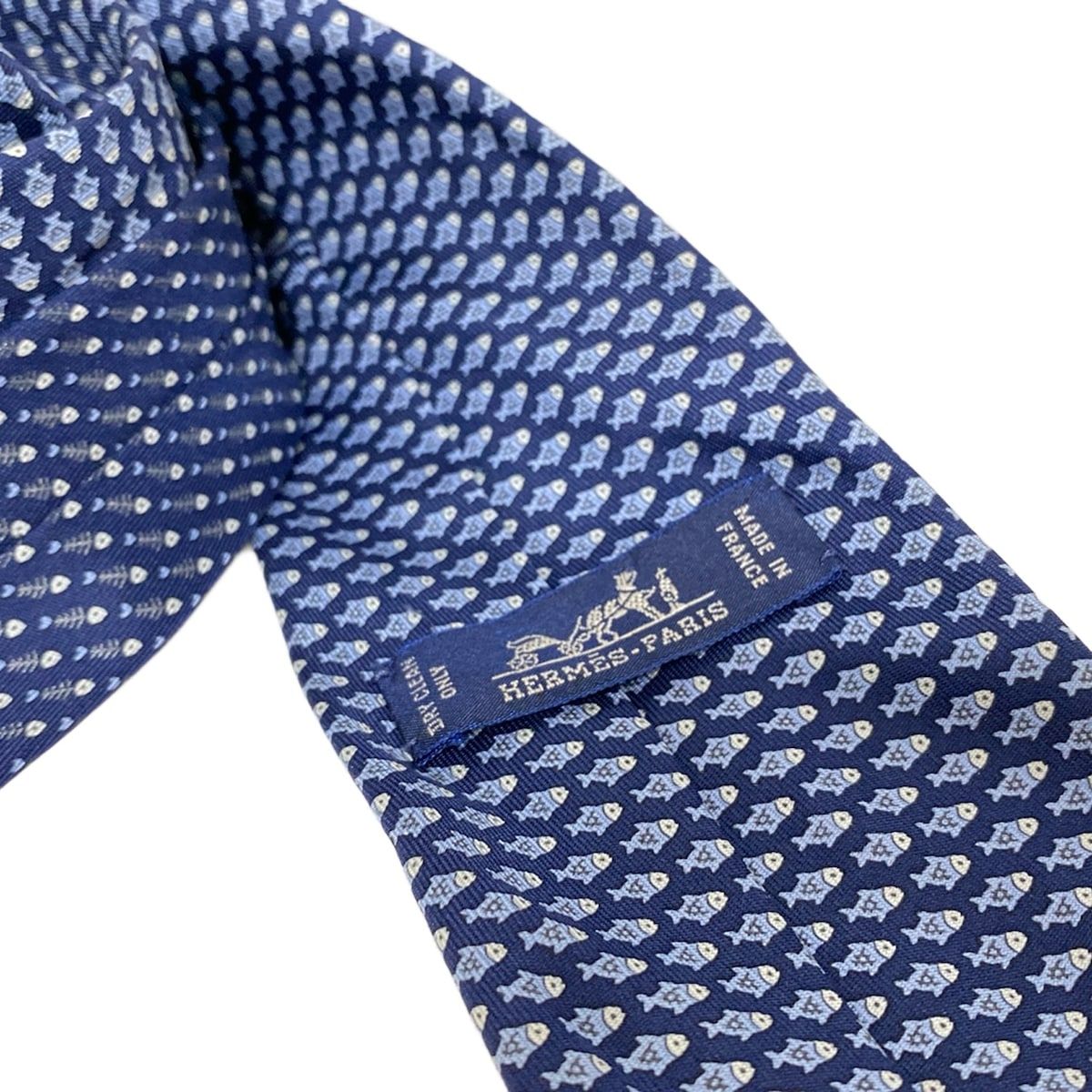 美品 エルメス ネクタイ ハイブランド H柄 光沢 ジャガード織り 希少