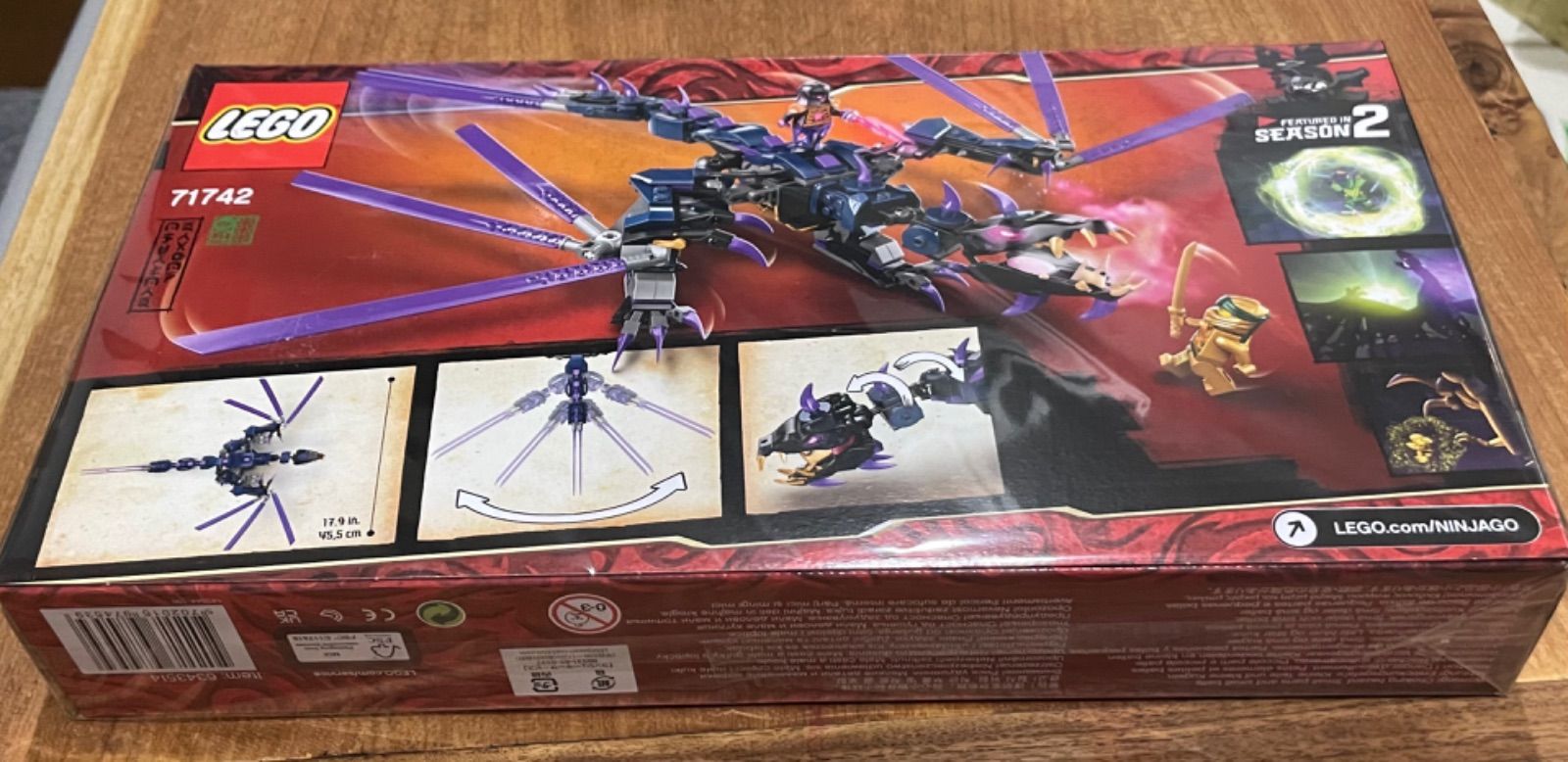 新品】レゴ( LEGO) 闇の大帝 オーバー・ドラゴン 71742 - トイショップ