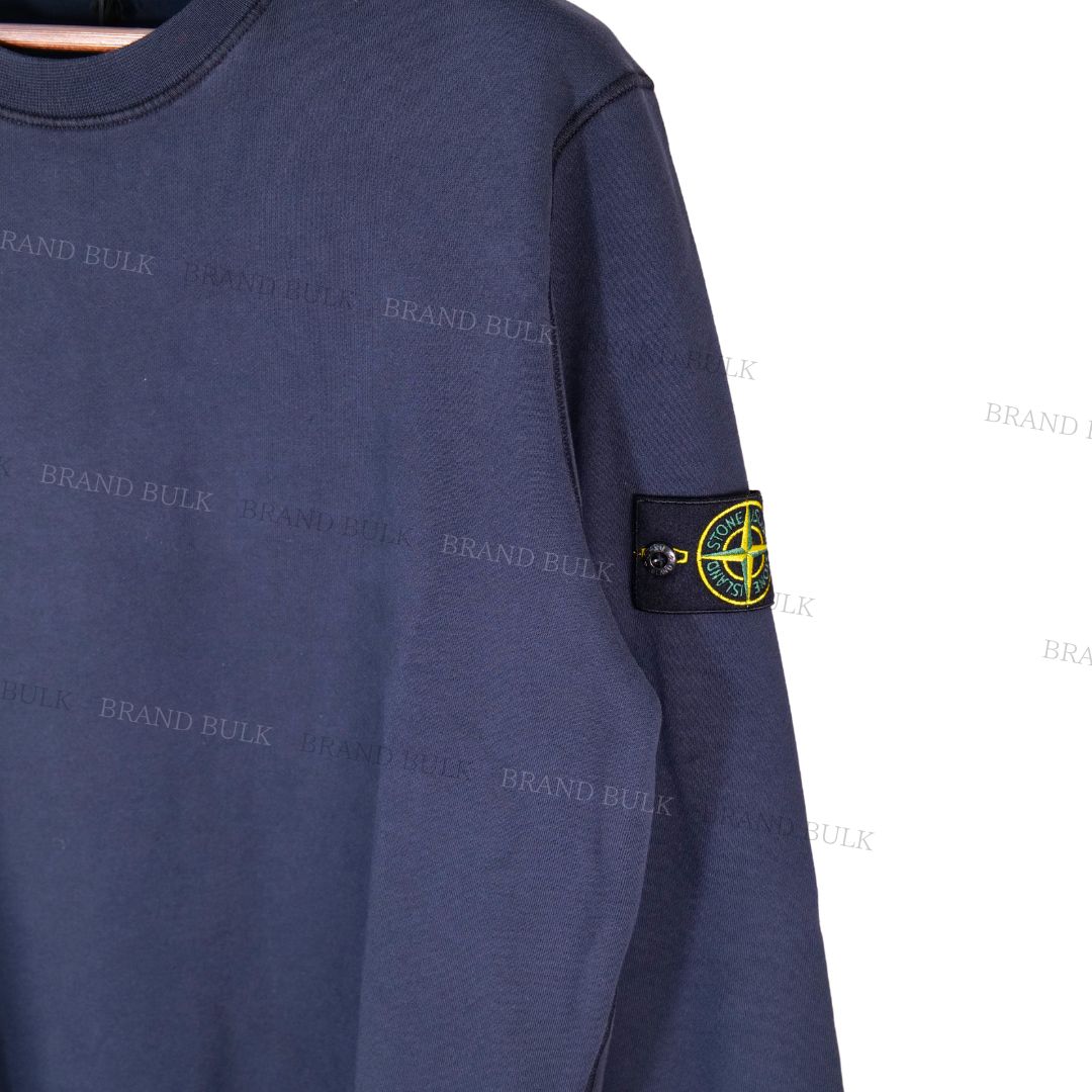 新品】 STONE ISLAND 24SS コットン スウェット ネイビー - メルカリ