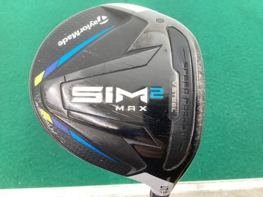 テーラーメイド SIM2 MAX 5W テンセイブルー S TaylorMade テーラーメイド ゴルフ SIM2 MAX レスキュー / 21