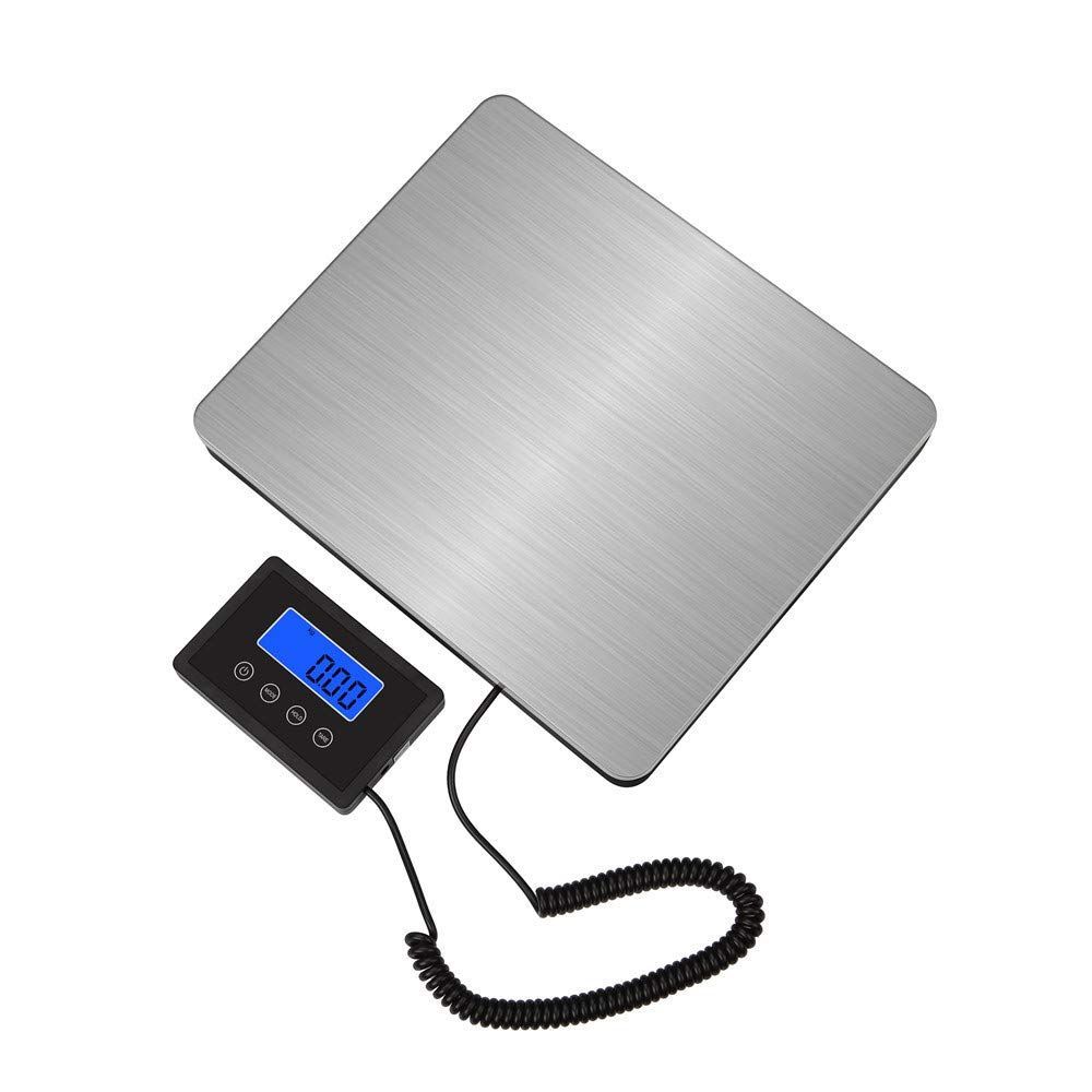 隔測式デジタル台はかり 最大180kg計量 0.05kg単位 LED時間表示付き (180kg) 電子秤 デジタルはかり