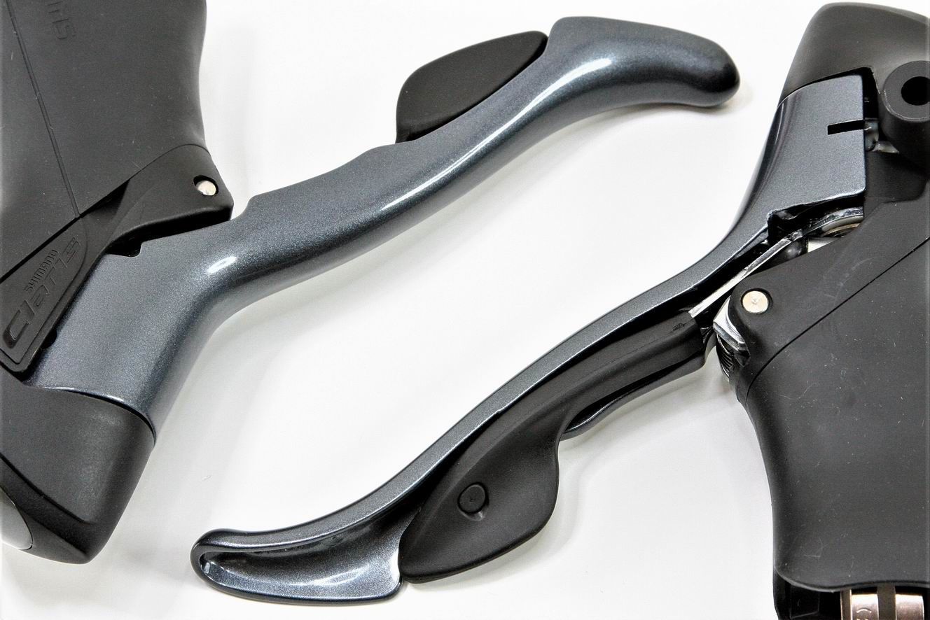 2025年新作。 SHIMANO シマノ STIレバー Claris ST-2400 左右セット 2X8S NEW SUPER SLR 兼用レバー 左右セット