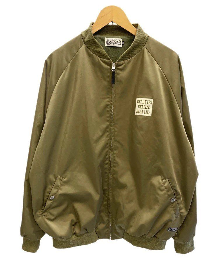 クラクト CLUCT ALAMOSA JACKET ワーク ブルゾン プリント ジャケット カーキ Mサイズ 101MT-4399