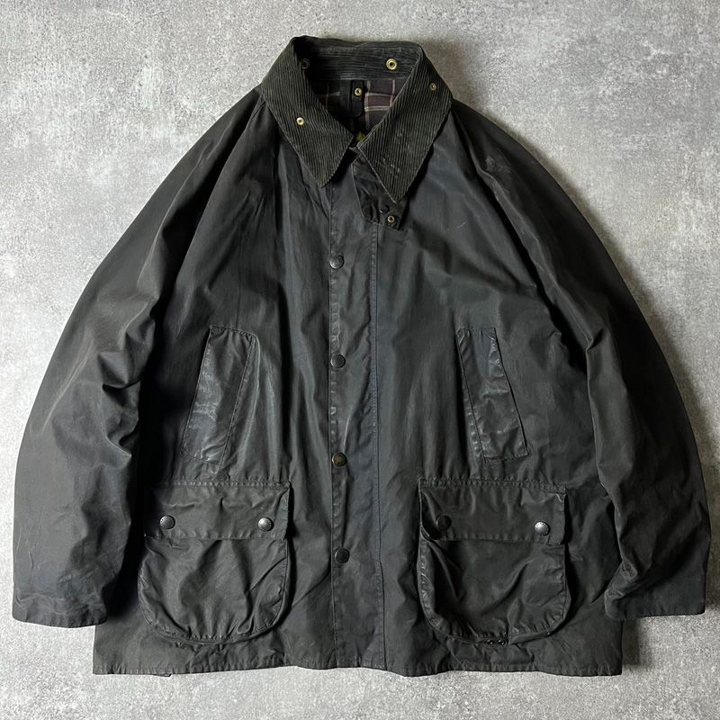 90s 英国製 Barbour BEDALE オイルド ジャケット 48 / 90年代 オールド 